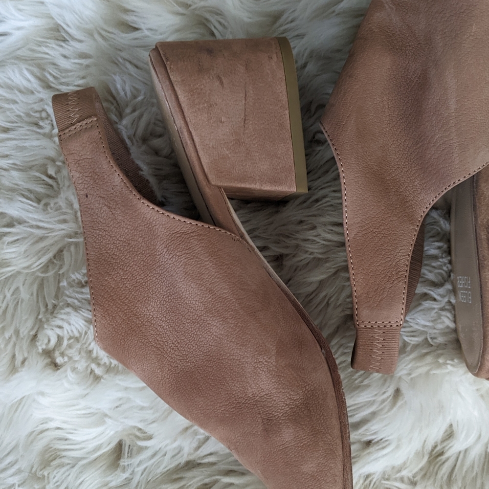 Eileen Fisher Leigh Nubuck Slingback - Picture 6 of 11